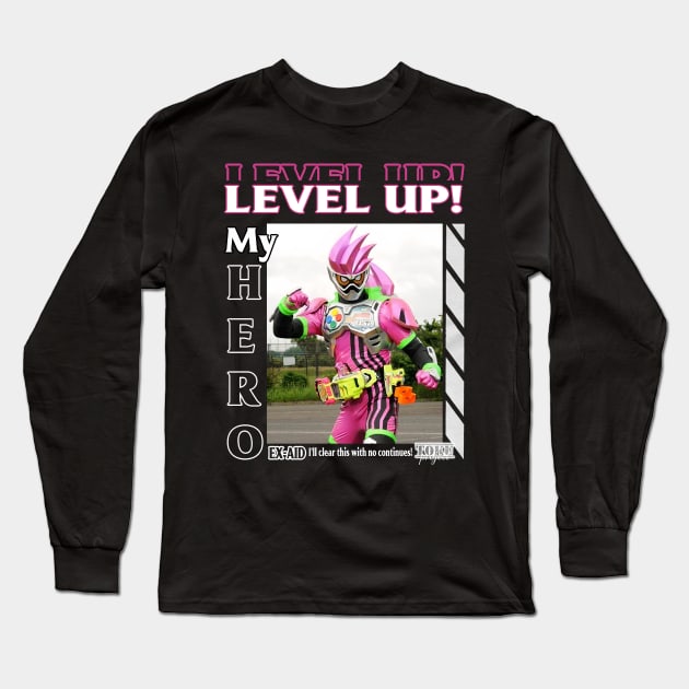 My Hero Ex-Aid Long Sleeve T-Shirt by Tokuproject